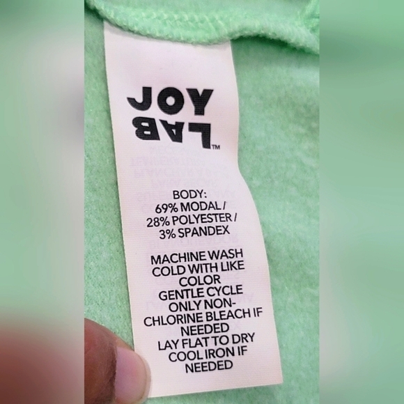 XXL JOY LAB Set (2) Modal Blend Mock Neck Long Sleeve Athletic Pullover - Picture 5 of 11